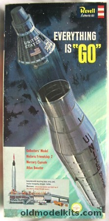 Revell 1/110 Everything is Go - Mercury Capsule and Atlas Booster/Friendship 7 Flight, H1833-249 plastic model kit
